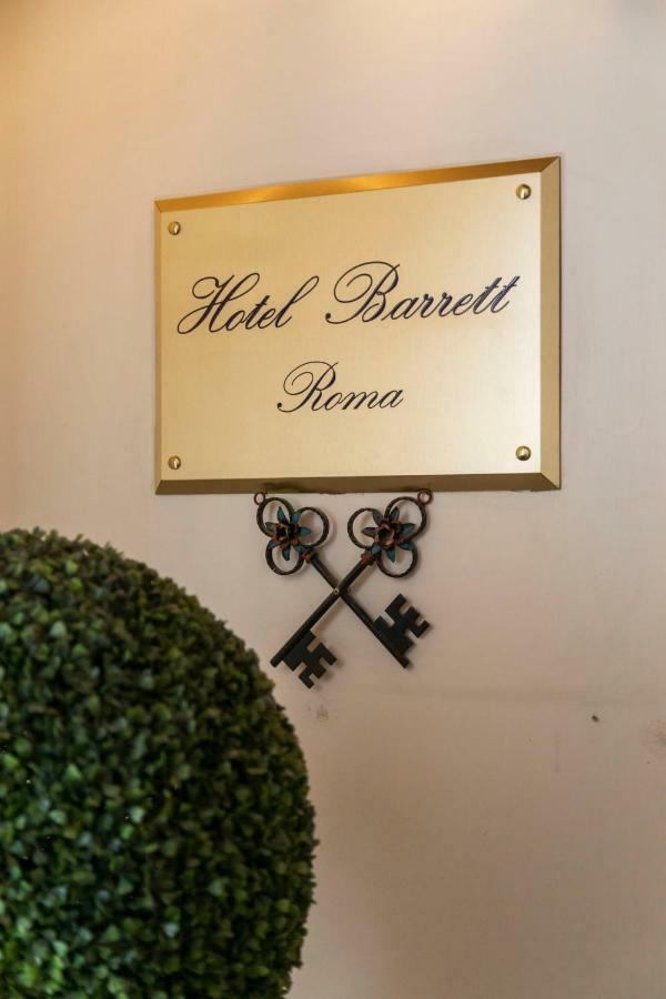 Hotel Barrett Roma Exterior foto